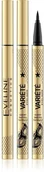 Eyelinery - Eveline KOLOROWKA Eyeliner wodoodporny w pisaku Variete - czarny 1szt 121081 - miniaturka - grafika 1