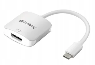 Sandberg Kabel USB-C - HDMI (136-12) - Adaptery i przejściówki - miniaturka - grafika 4