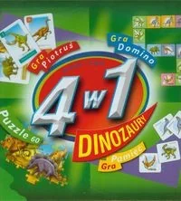 Alexander 4 w 1 Dinozaury - Gry planszowe - miniaturka - grafika 2