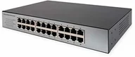 Switche - Digitus Fast Ethernet Switch N-Way 24 porty 10/100 Mbps, 24 x RJ45, wersja Desktop DN-60021-2 - miniaturka - grafika 1