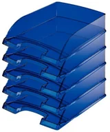 Półki łazienkowe - Leitz Plus kuwety na dokumenty, wysokość 7 cm, zestaw 5 sztuk 52260039 - miniaturka - grafika 1