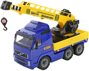 Wader Quality Toys QT Dźwig 3 kolory - Samochody i pojazdy dla dzieci - miniaturka - grafika 4