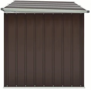 vidaXL Skrzynia ogrodowa do przechowywania, brązowa, 171x99x93 cm vidaXL - Skrzynie ogrodowe - miniaturka - grafika 5