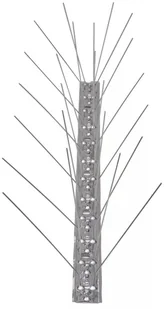 vidaXL Kolce ze stali nierdzewnej przeciw ptakom 4-rzędy (6 w zestawie) - Zwalczanie i odstraszanie szkodników - miniaturka - grafika 3