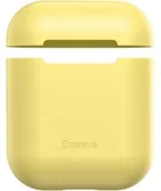 Inne akcesoria audio-wideo - Apple Baseus Baseus Etui BASEUS AirPods Żółty - miniaturka - grafika 1