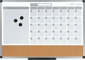 Tablice i flipcharty - BI-OFFICE Staples Staples Planer magnetyczny 3w1 60 x 45 cm PD0654 - miniaturka - grafika 1