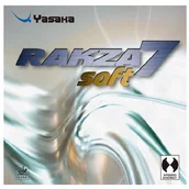 Tenis stołowy - Yasaka Nożyczki do włosów Rakza 7 soft tenis stołowy guma, czerwony B-77 - miniaturka - grafika 1