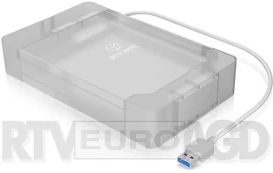 ICY BOX zewnętrzna obudowa USB-C na dyski twarde 2,5 cala, USB 3.0 (5 Gb/s), aluminium, wbudowany kabel USB-C, beznarzędziowy, szary 60244 - Akcesoria do komputerów stacjonarnych - miniaturka - grafika 2