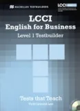 Książki do nauki języka angielskiego - Lywood Last Vicki Lcci english for business level 1 testbuilder + cd - mamy na stanie, wyślemy natychmiast - miniaturka - grafika 1