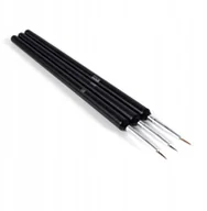 Akcesoria do paznokci - Pędzelki do zdobień paznokci 3szt 0 00 000 SunOne - miniaturka - grafika 1