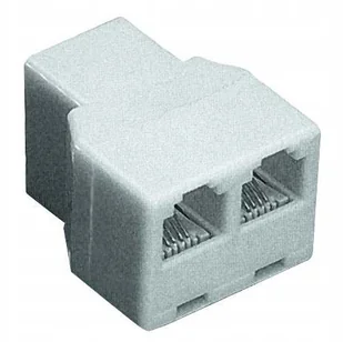 Przyłącze telef.GN.2xGN.6P4C - Wtyczki i adaptery - miniaturka - grafika 3