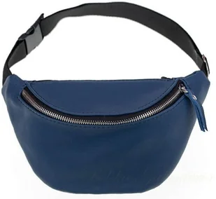 Wild Saszetka Na Pas Biodrówka Nerka De Lux PRISON TATTOO (PL) Skóra Naturalna Licowa Duża Metalowy Suwak - Nerki - miniaturka - grafika 11