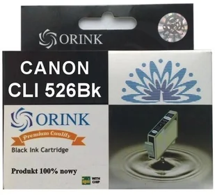 ORINK Tusz do Canon CLI-526 black Tusz do Canon CLI-526 black cli526bk - Tusze zamienniki ORINK Tusz do Canon CLI-526 black Tusz do Canon CLI-526 black cli526bk - Tusze zamienniki - miniaturka - grafika 1