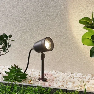 Lindby Lindby Elmana reflektor z grotem ziemnym GU10 IP65 - Lampy ogrodowe - miniaturka - grafika 2