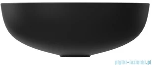 Massi Umywalka nablatowa MOLIS BLACK 38x38x13,6 cm MSU-0013-MB - Umywalki - miniaturka - grafika 4