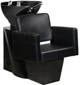 Myjki fryzjerskie - Gabbiano MYJNIA FRYZJERSKA ANKARA CZARNA/CZARNA MISA 128137 - miniaturka - grafika 1