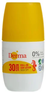 DERMA Krem Roll-On Do Opalania dla Dzieci SPF30, Derma, 50 ml - Balsamy i kremy do opalania - miniaturka - grafika 2