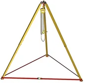 Wciągarki - 339 33960122 Trójnóg miproCrane OMEGA 100 z wciągnikiem łańcuchowym ręcznym udźwig 2000 kg) 60122-uniw - miniaturka - grafika 1