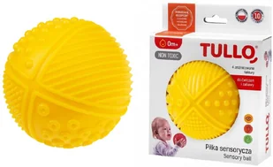 Tullo Duża Piłka Sensoryczna 4 Faktury 10cm - Zabawki sensoryczne - miniaturka - grafika 6