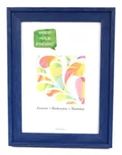 Ramki na zdjęcia - Icar Ramka 15x21 Country drewniana granatowa RIC68DRLM17s - miniaturka - grafika 1