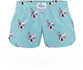 Majtki dla dzieci - ELKA LOUNGE Dziecięce szorty ELKA LOUNGE w buldożki francuskie - miniaturka - grafika 1