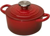 Brytfanny - Le Creuset 21001100000461 naczynie do pieczenia tradycyjnego okrągły 10 cm, czerwony, 10 cm L2501-10S67 - miniaturka - grafika 1