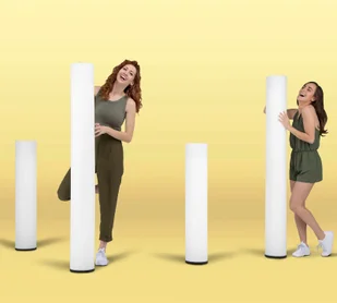 NewGarden Fity słupek ogrodowy 160 cm, 2 700 K - Lampy ogrodowe - miniaturka - grafika 2