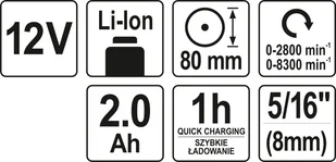 YATO YT-82903 - Szlifierki i polerki - miniaturka - grafika 4