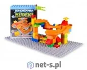 Klocki - Artyk Klocki 50el Zjeżdżalnia piłeczek 140457 - miniaturka - grafika 1