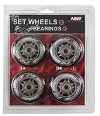 Nils ZESTAW KOMPLET 4 KÓŁKA ŁOŻYSKA ABEC9 DO ROLEK 70mm 16-32-002 - Akcesoria do skatingu - miniaturka - grafika 5