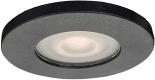 Light Prestige Oprawa stropowa oczko LAGOS IP65 czarna GU10 - Oprawy, klosze i abażury - miniaturka - grafika 3