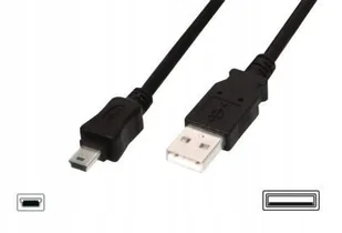 Assmann Kabel USB A/męskie - męskieini B/M,1 m AK-300108-010-S - Kable USB - miniaturka - grafika 7