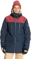 Kurtki narciarskie - Quiksilver Quiksilver Fairbanks Jacket Men, niebieski M 2021 Kurtki narciarskie EQYTJ03344-BYJ0-M - miniaturka - grafika 1