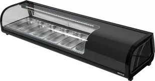 YATO Witryna chłodnicza do sushi 6x GN 1/3 YATO Kraków YG-05002 - Szafy i witryny chłodnicze - miniaturka - grafika 5