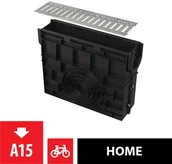 Syfony - Alca PLAST Alcaplast Odwodnienie zewnętrzne studzienka dla AVZ101 bez obramowania ocynkowany ruszt profil "T" A15) AVZ101R-R101S ! - miniaturka - grafika 1