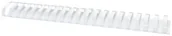Grzbiety do bindownic - PBS Connect Polska Connect, plastikowe grzbiety do bindowania, 51 mm, białe, 50 sztuk - miniaturka - grafika 1