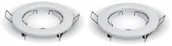 Oprawy, klosze i abażury - v-tac Oprawa Oczko V-TAC GU10 Okrągła Stała Biała Opak 2 szt) VT-778 - miniaturka - grafika 1