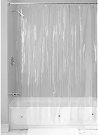 Zasłony prysznicowe - InterDesign Inter Design Vinyl 4.8 Gauge Shower Liner, bezbarwny, 72-Inch by 84-Inch 14571 - miniaturka - grafika 1