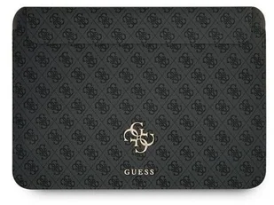 Guess Torba Sleeve GUCS13G4GFGR 13 cali szary/grey 4G Big Logo GUE1204GRY - Torby na laptopy - miniaturka - grafika 2