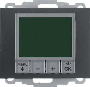 Berker HAGER POLO Sp. z o. o. / K.1 REGULATOR TEMPERATURY ZE STEROWANIEM (20447106) - Wyłączniki światła i elektryczne - miniaturka - grafika 2