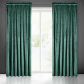 Zasłony - Eurofirany Zasłona Pierre na taśmie 140x300 C.Turkus ex-zas-pierre-c.tur-140x300-taśma - miniaturka - grafika 1