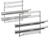 Akcesoria i części AGD - Franke Prowadnice teleskopowe na 2 poziomach do SM 86/SM 66 (133.0472.739) - miniaturka - grafika 1
