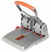 Dziurkacze - RAPID Dziurkacz HDC150/4V (150k) srebrno-pomarańczowy - miniaturka - grafika 1