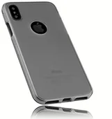 Etui i futerały do telefonów - mumbi etui pokrowiec ochronny do iPhone'a X Przezroczyste Czarny 24620-iPhone X - miniaturka - grafika 1