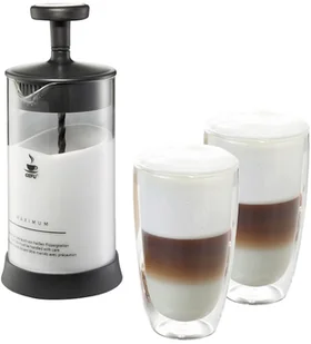 Gefu Spieniacz do mleka ze szklankami do latte ANTONIO g-89442 - Spieniacze do mleka - miniaturka - grafika 4