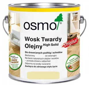 Osmo WOSK TWARDY OLEJNY- jedwabisty połysk (3032), 750ml - Farby i impregnaty do drewna Osmo WOSK TWARDY OLEJNY- jedwabisty połysk (3032), 750ml - Farby i impregnaty do drewna - miniaturka - grafika 2