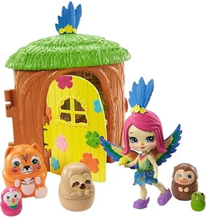 Mattel Enchantimals. Domek zwierzaczki niespodz. GTM49 rozkładany - Domki dla lalek - miniaturka - grafika 2