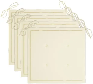 vidaXL Krzesła reżyserskie z poduszkami, 4 szt., lite drewno akacjowe! 3061172 - Fotele i krzesła ogrodowe - miniaturka - grafika 7