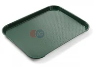 Tace i patery - Hendi Nowość Taca bufetowa z polipropylenu mała zielona 265x345 878736 878736 - miniaturka - grafika 1
