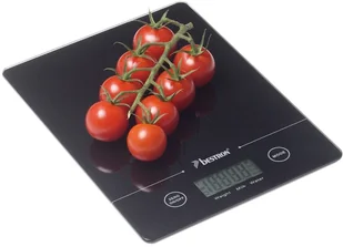 BESTRON Bestron Waga kuchenna 5 kg czarna AKS700Z AKS700Z - Wagi kuchenne - miniaturka - grafika 3